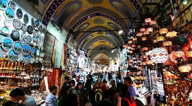 Foreign Visitors spend in Turkey 1.4B lira on retail shopping for 2017