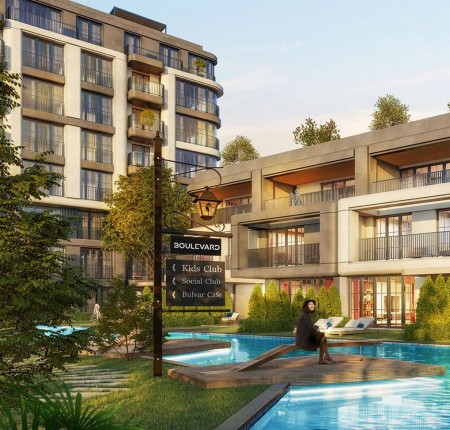 Exterior image - Apartments and villas for sale next to Ataturk Airport Park - 29244