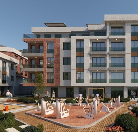 Exterior image - Apartments for sale in low-rise buildings within a residential complex in Beylikduzu - Istanbul - 31984